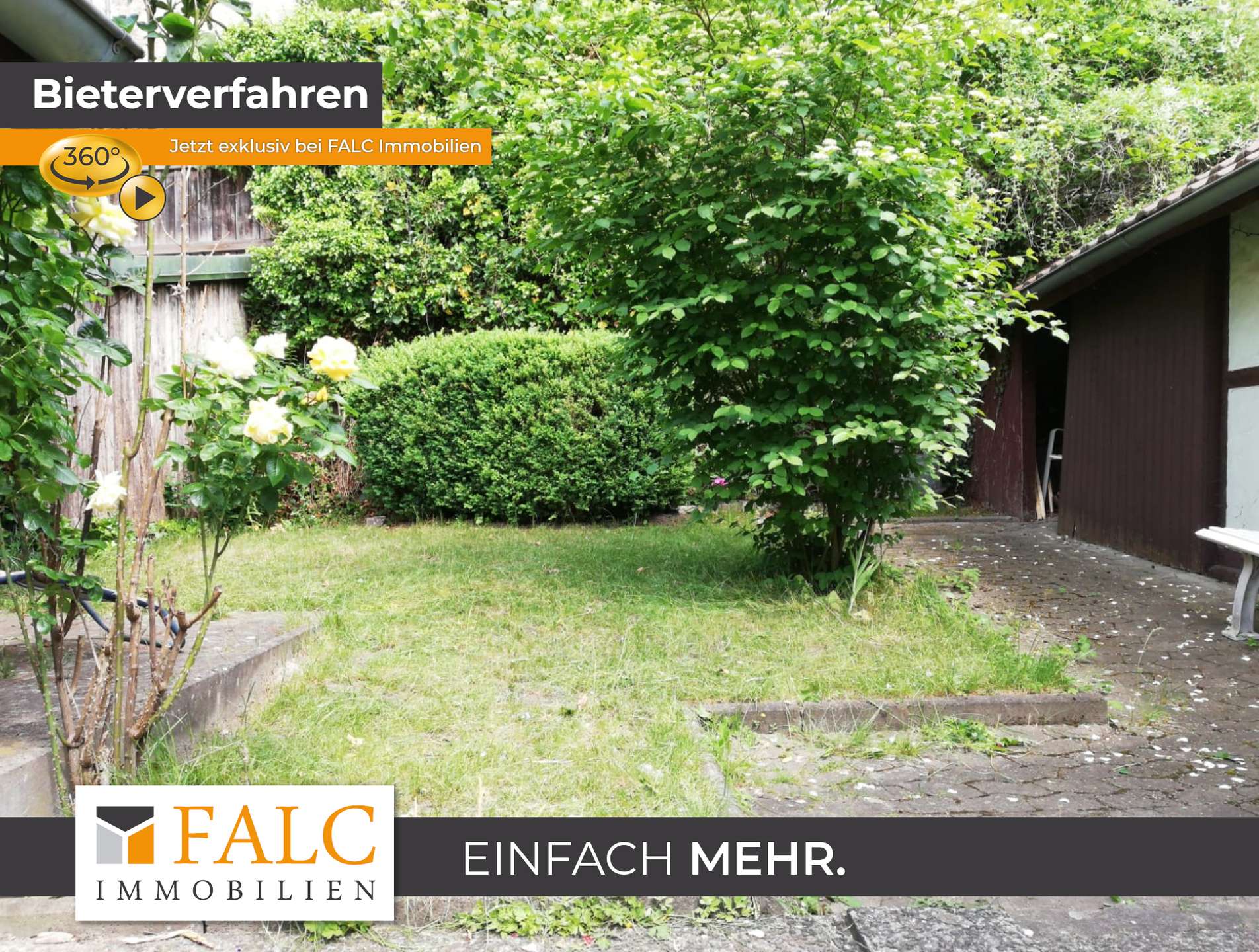 Romantischer Innenhof